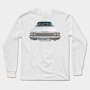 1962 Chevrolet Biscayne Station Wagon Long Sleeve T-Shirt